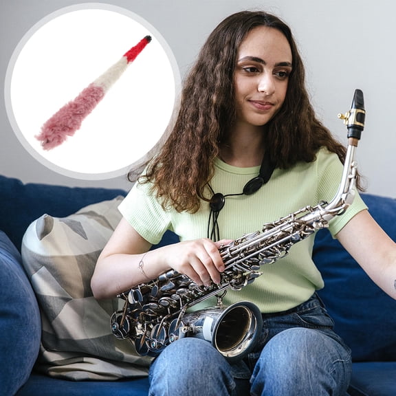 KONTONTY Sax Cleaning Tool Durable and Gentle on Saxophones Assorted Color