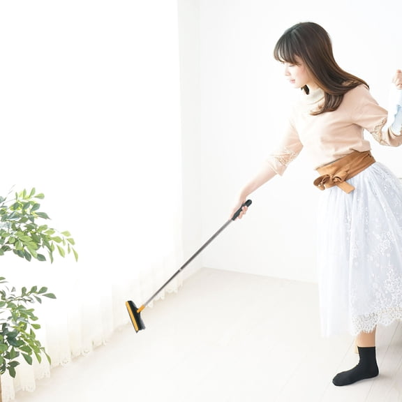 KONTONTY Scrub Brush for Floors 15 Titanium 1Set