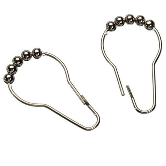 KONTONTY Shower Curtain Liner with Pockets 1Pack for Bathroom Use Rectangular PP Material Bath Organizer