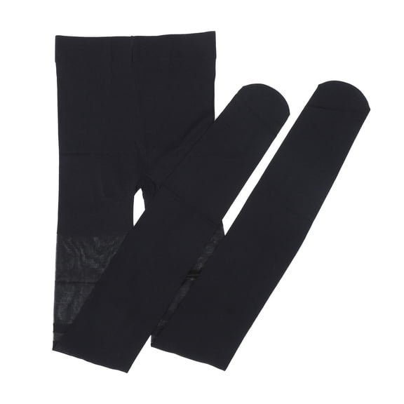 KONTONTY Kontonty Silk Stockings Stretchy Smooth Tights Unique Attractive Black