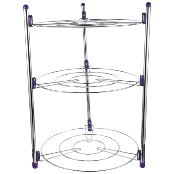 KONTONTY Stainless Steel Multi Function Pot Organizer 1Pcs Organizing Kitchen Supplies