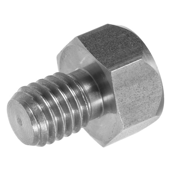 KONTONTY Smooth Ball Screw with Ball Point Rotation and Stainless Steel Material Plated Silver
