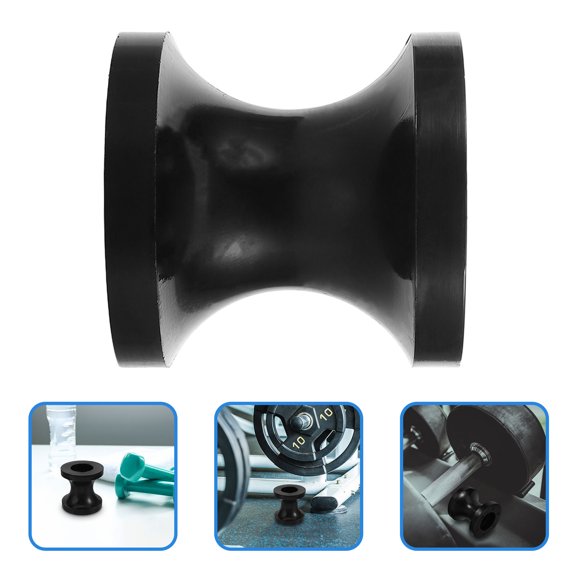 KONTONTY Smooth Rolling Replacement Fitness Equipment Wheel for Exercise Bikes and Rowing Machines