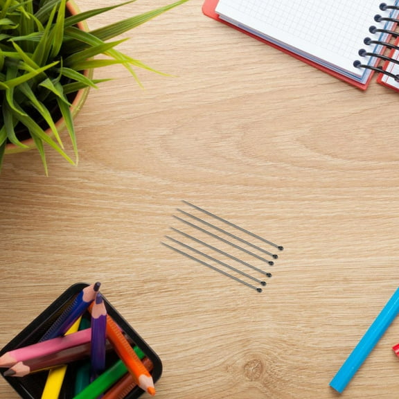 KONTONTY Stainless Steel Insect for Mounting and Display Ensuring Stable Fixation Silver 100pcs