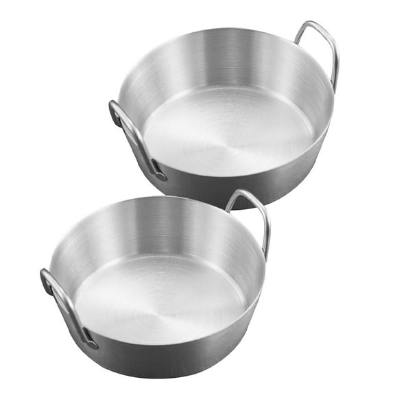 KONTONTY Silver Dipping Bowls for Restaurant Owners 2Pcs 3.14X3.14X1.06in