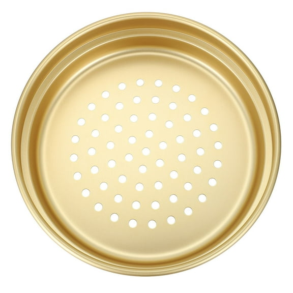 KONTONTY Aluminium Alloy Steaming Rack Golden Steamer Basket for Electric Rice Cooker Kitchen Supplies