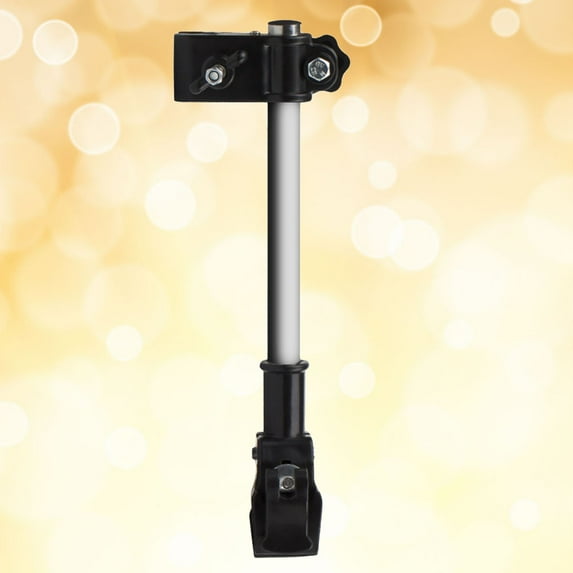 KONTONTY Umbrella Stand Holder with Simple Design for Strollers in Black 1Set 11.8 x 0.8 x 0.8in