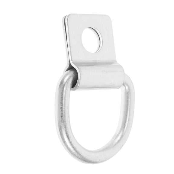 KONTONTY Versatile Plated Silver Tie Down Ring Anchor for Cars Trucks and Trailers High Load Capacity