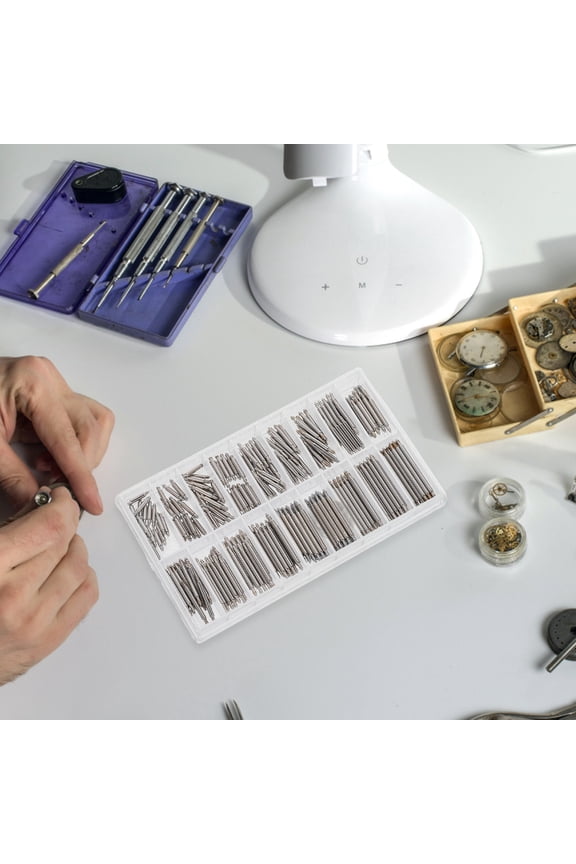 Stainless Steel Watch Repair Kit with Essential Tools for Watchmakers and Watch Repair Enthusiasts