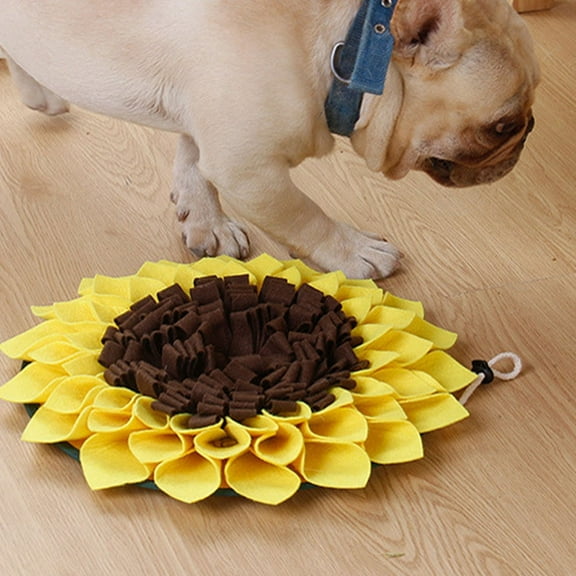 KONTONTY Snuffle Mat for Dogs, Interactive Foraging Feeding Mat, Pet Supply for Mental Stimulation