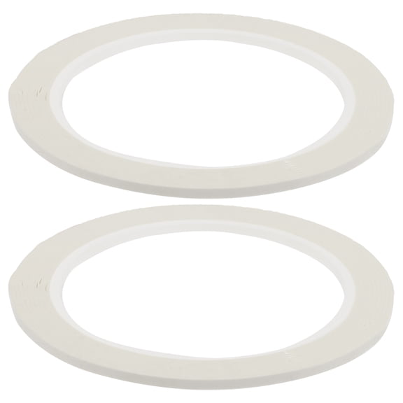 KONTONTY White PVC Violin Fingering Tape for Fretboard Notes and Finger Position Training
