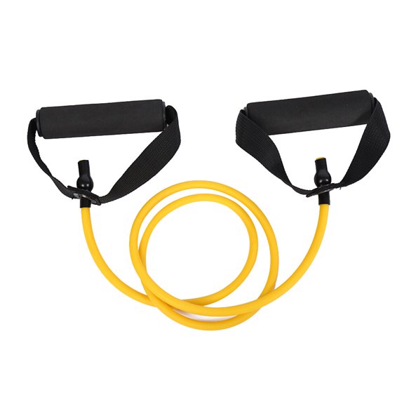 KONTONTY Premium Natural Material Elastic Pull Rope for Stretch Band Exercises Yellow