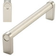 thumbnail image 1 of KOOFIZO 10 Pack Cabinet Knurled Pull - Brushed Nickel Furniture Handle, 5 Inch/128mm Screw Spacing, 1 of 7