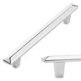 thumbnail image 1 of KOOFIZO 10 Pack Cabinet Pull - Chrome Furniture Handle, 5 Inch/128mm Screw Spacing, 1 of 6