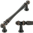 thumbnail image 1 of KOOFIZO 10 Pack Classical Cabinet Pull - Oil Rubbed Bronze Furniture Handle, 5 Inch/128mm Screw Spacing, 1 of 7