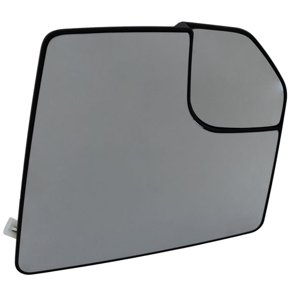 KOOL VUE Heated Driver Side Mirror Glass - For for Ford for F-150 2015-2018 (With Blind Spot Mirror)