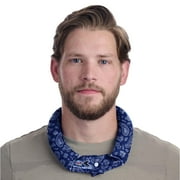 KOOLGATOR Evaporative Cooling Neck Wrap - Keep Cool in The Heat, Summer Cooling Accessories, Long Lasting, Reusable & Breathable, Available in 1, 3, or 5 Pack Blue Paisley, 3 Pack