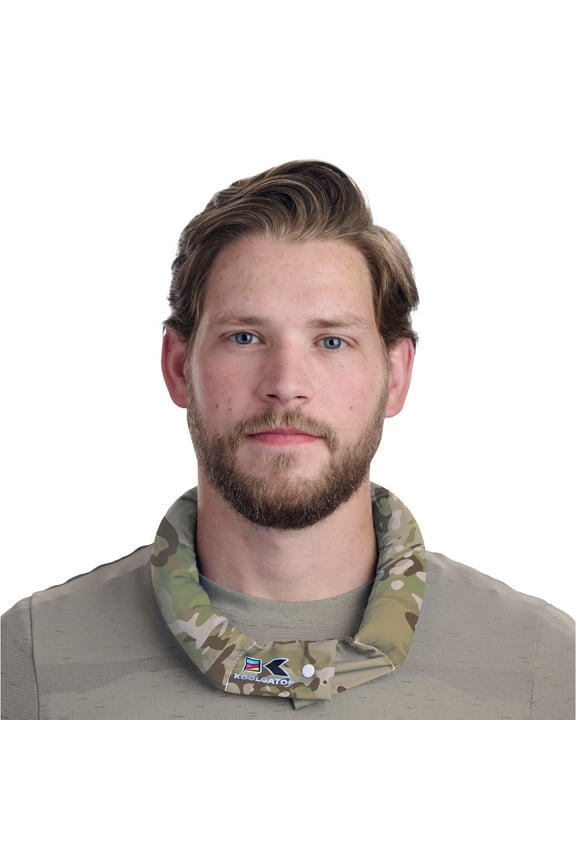 Evaporative Cooling Neck Wrap - Keep Cool in The Heat, Summer Cooling Accessories, Long Lasting, Reusable & Breathable, Available in 1, 3, or 5 Pack (Scorpion/OCP Camo, 3 Pack)