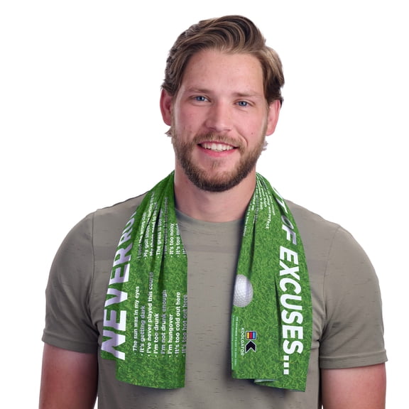 KOOLGATOR SPF 30 Cooling Towel for Face & Neck - Cooling Towels for Sports, Athletes, Gym, and Hot Weather - Men, Women & Kids