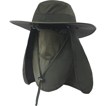 KOOLSOLY Nylon Fishing Hat,Sun Cap with UPF 50+ Sun Protection for Man and Women