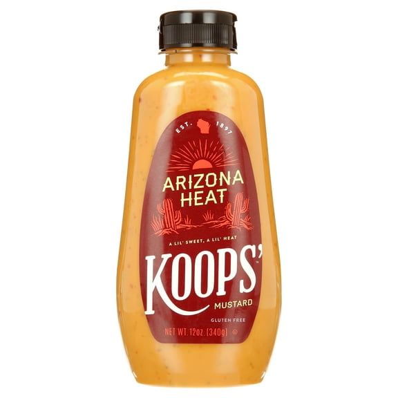 KOOPS' Mustard, Arizona Heat Mustard, 12 oz