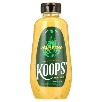 KOOPS' Mustard, Jalapeno, 12 oz