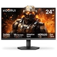 thumbnail image 1 of KOORUI 24" 1080p Gaming Monitor, 240Hz FHD Computer Monitor, 1ms Adaptive-Sync, VESA Mountable, New, G2411X, 1 of 10