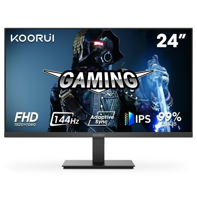 24 Inch Best 24 1440p 144hz Monitor KOORUI 24'' IPS SCREEN