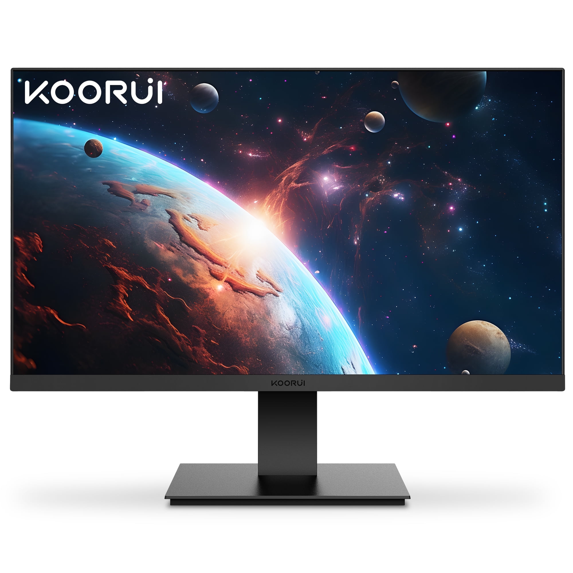 KOORUI ‎22N1 monitor 22 LED Full HD • Unboxing, installation and settings  overview 