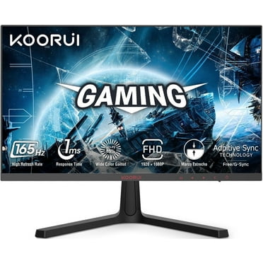 KOORUI 24 inch FHD 165Hz/144Hz Gaming Monitor Adaptive-Sync 1080P HDMI/DisplayPort, 24E4