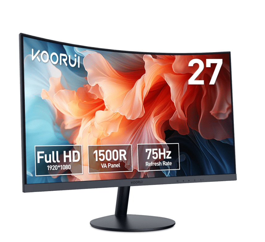 未使用】Koorui 23.8インチ FHD ゲーミングモニター KOORUI ゲーミングモニター 23.8非光沢 1ms 165Hz KOORUI モニター　新品未使用