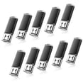 thumbnail image 1 of KOOTION 10Pack 16GB USB 2.0 Flash Drives Memory Stick Thumb Drive, Black, 1 of 6