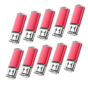 KOOTION 10Pack 4 GB USB 2.0 Flash Drives Memory Stick Thumb Drive for Laptop, PC, Embroidery machine