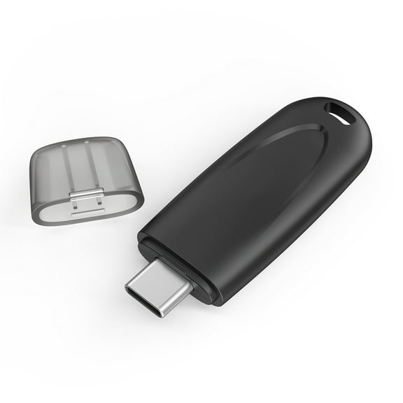 KOOTION 128GB Type C Flash Drive USB C Jump Drive On the Go OTG Memory Stick Thumb Drive Zip Drive, Black