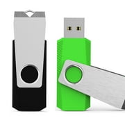 KOOTION 2 Pack 64 GB USB Flash Drives Multicolor Thumb Drives Memory Stick for PC Laptop