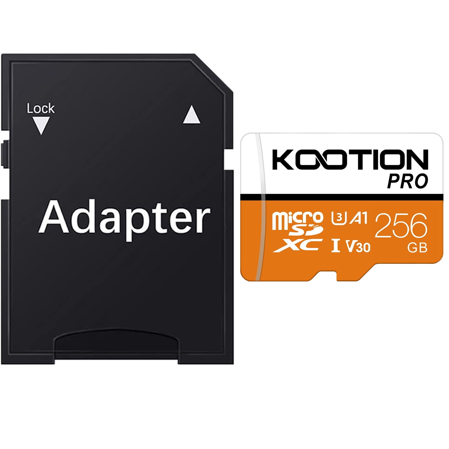 KOOTION 256 GB Micro SD Card U3 Memory Card MicroSD High Speed Full HD