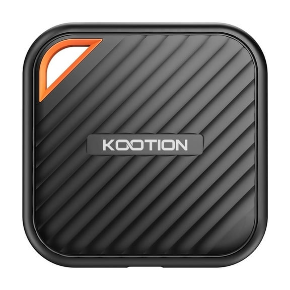KOOTION 512GB External SSD USB C Portable SSD Up to 2000MB/s External USB 3.2 Gen 2x2 Type-C Solid State Drive for PC Mac Game Console