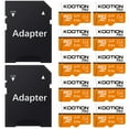 KOOTION 64GB Micro SD Card 10 Pack, High Speed U3 A30 TF Card for Phone ...