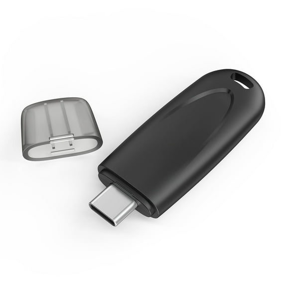 KOOTION 64GB Type C Flash Drive USB C Jump Drive On the Go OTG Memory Stick Thumb Drive Zip Drive, Black