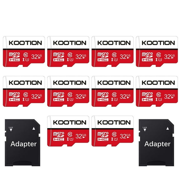 KOOTION C10 TF 32GB Micro SDHC Flash Memory Card 10Pack TF Card