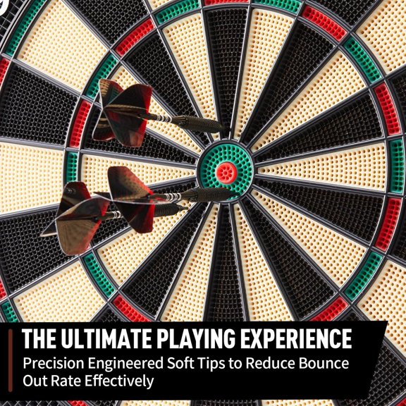 KOOWOD Soft Dart Tips Set - 2BA Thread Darts Replacement Points Accessories - Unique Premium POM Material$$Sport & Recreation Other