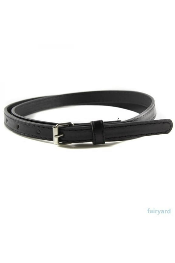 Belt Multi Color Thin Skinny Faux Leather Waistband Ladies Casual Strap Cinto Women Belts