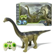 KOPPOP IR Remote Control T-Rex Dinosaur, Easy-Use Electric Walking Dinosaur Toy for Kids Boys Girls Ages 3 and up