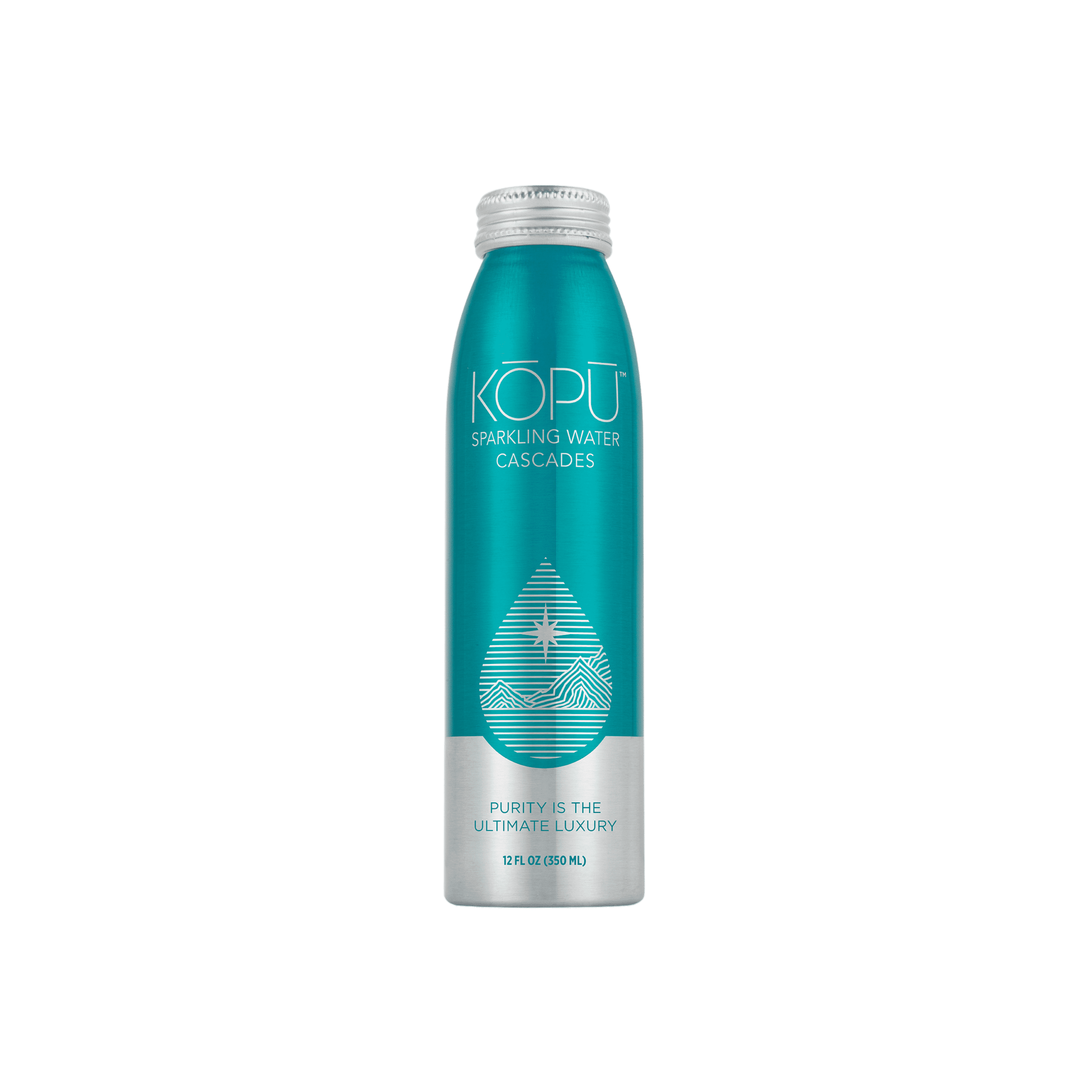 KOPU Water, 12oz Sparkling Water, 24 bottles per case