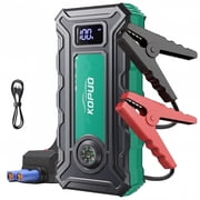 KOPUO Jump Starter with Compass, 4000A Battery Jumper Starter Portable, Jump Pack with LCD Display for 7.2L Gas and 5.5L Diesel engines
