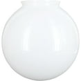thumbnail image 1 of KOR - K21815 6-Inch White Glass Globe Lamp Shade 3-1/4-Inch Fitter Opening Replacement, 1 of 4