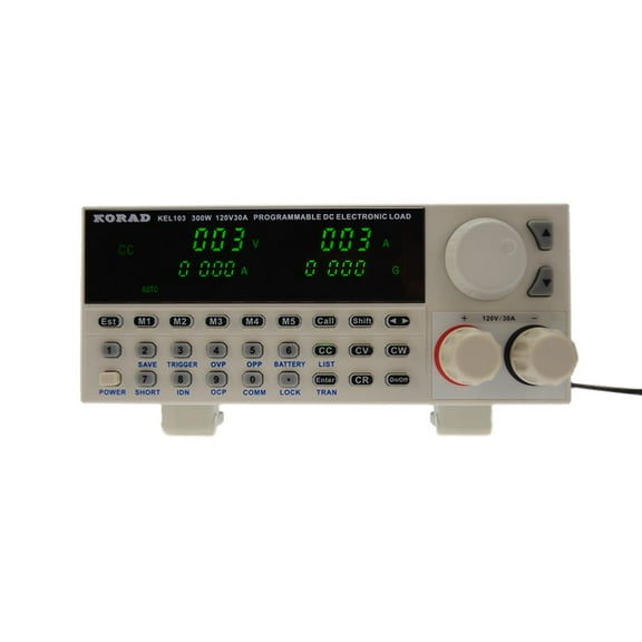KORAD KEL-103 - Programmable DC Electronic Load, 300 Watt