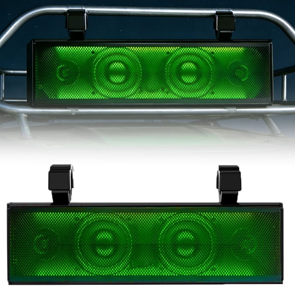 "KORBROS 17"" Bluetooth Soundbar ATV with 4.0-Channel Stereo and Waterproof Radiators for UTV Golf Cart"