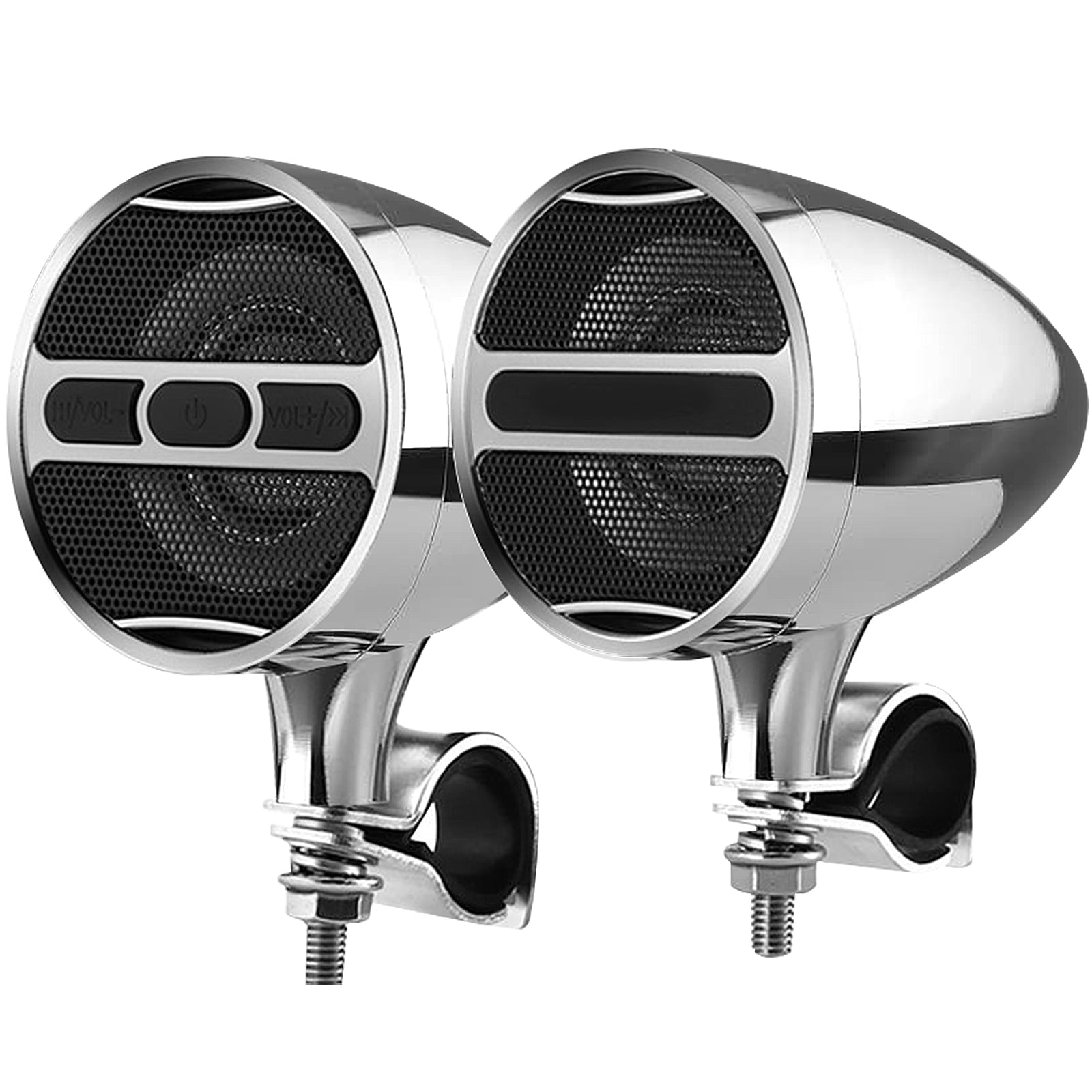 KORBROS Motorcycle Bluetooth Speakers,3 inch waterproof motorcycle