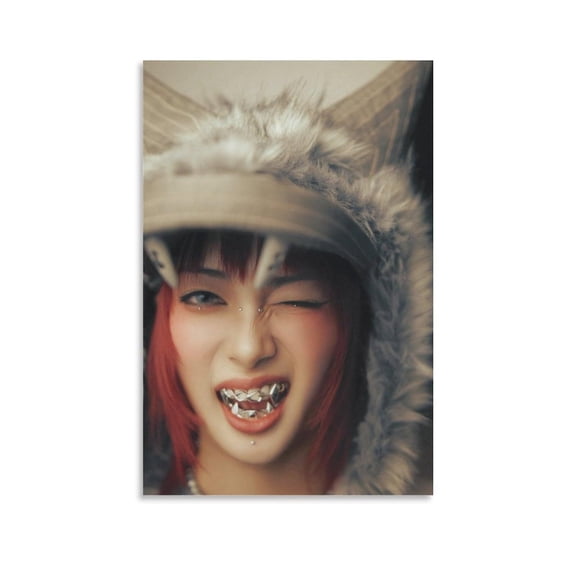 KOREAN JURIN XG WOKE UP MUSIC IDOLS ARTIST Poster Decorative Painting Canvas Wall Art Living Room Posters Bedroom Painting